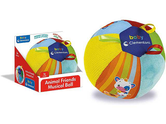 BABY CLEM.ANIMAL FRIENDS MUSICAL BALL 17464.5 BABY CLEM.ANIMAL FRIENDS MUSICAL BALL 17464.5