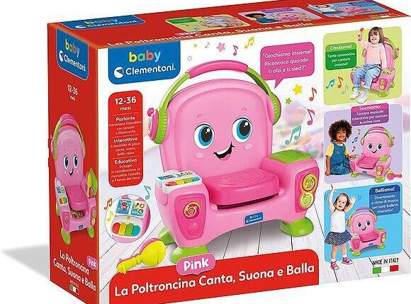 CLEMMY BABY POLTRONCINA PINK INTERATTIVA 17755