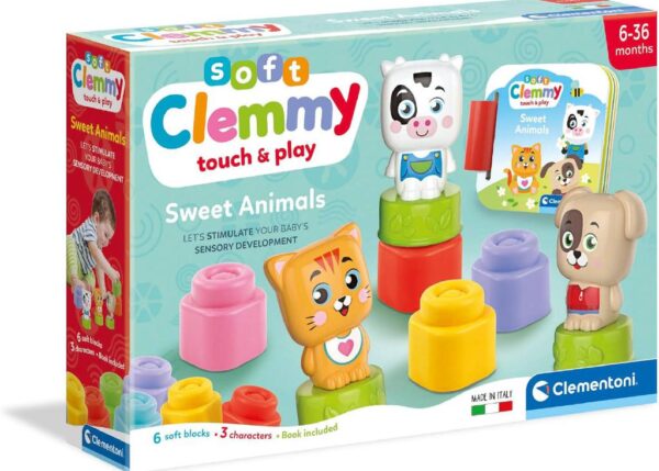 CLEMMY SOFT PLAYSET SWEET ANIMALS 17849