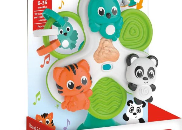 BABY CLEM.ROUND & ROUND ANIMALS 17915