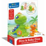 CLEMMY BABY DINO E BABY DINO GIROTONDO NASCONDINO ART.17953