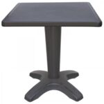 TAVOLO ZAVOR 6933Y 70X70CM ANTRACITE