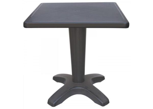TAVOLO ZAVOR 6933Y 70X70CM ANTRACITE