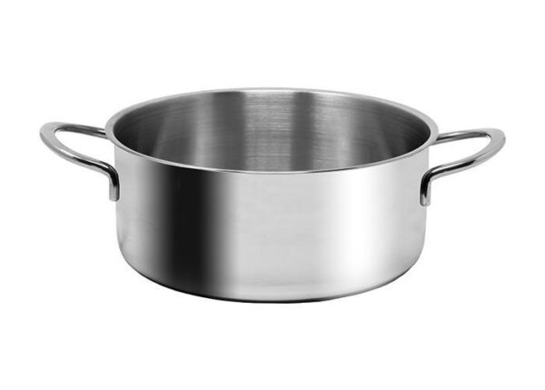 CASSERUOLA FAST 2 MAN. A INDUZIONE Ã˜18 H8 CM 18/CR ART.V310672CA18