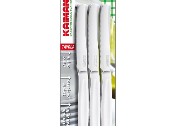 KAIMANO COLTELLI X 6 BIANCO