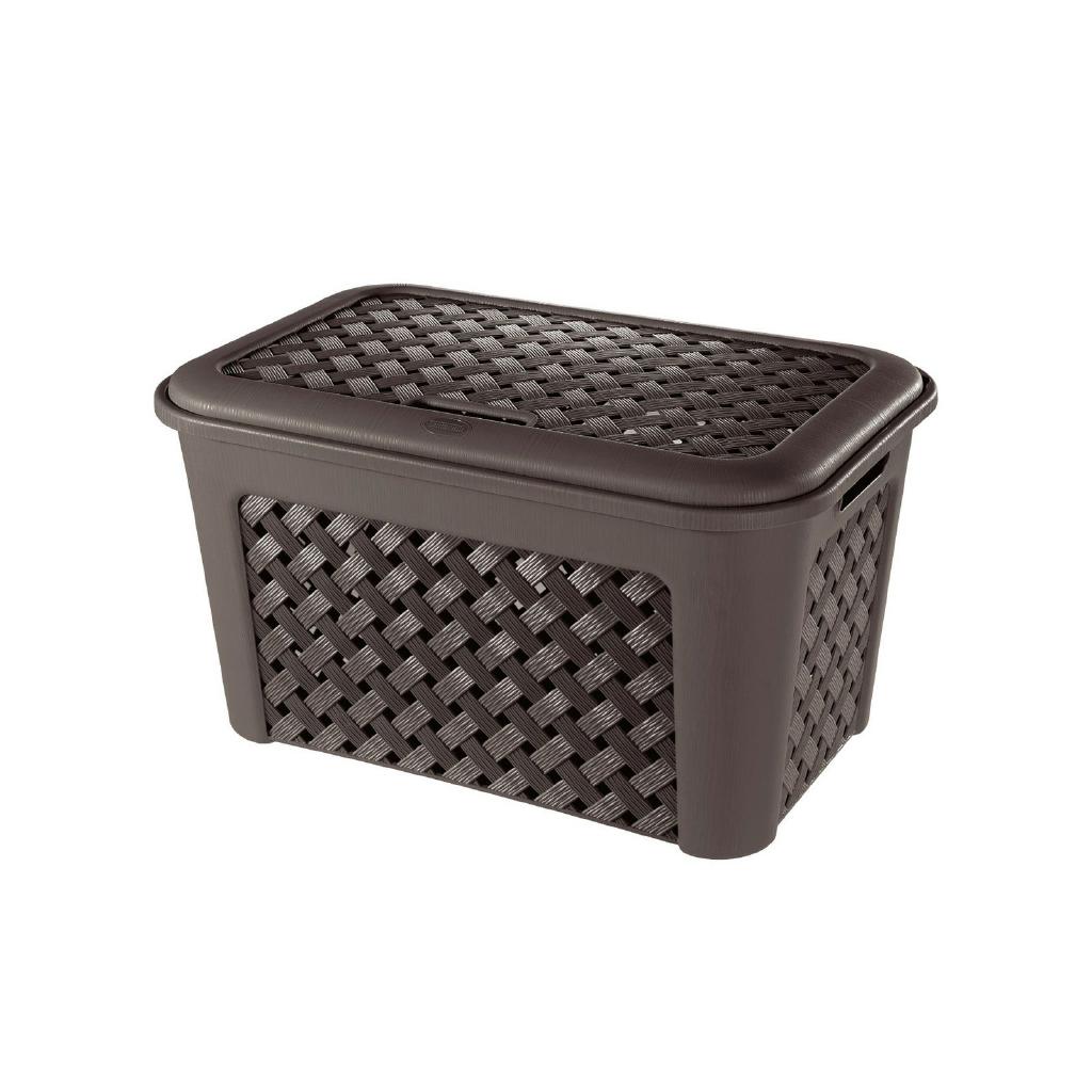 CESTA P.BIANCHERIA+COPERCHIO ARIANNA WENGE CESTA P.BIANCHERIA+COPERCHIO ARIANNA WENGE