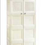 ARMADIO 5 MODULI,6 ANTE LISCE+4 TRAF. ANGORA