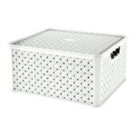SCATOLA ARIANNA GRANDE 13L BIANCO