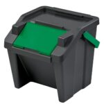 PATTUMIERA MODA 30L CON MANICO VERDE