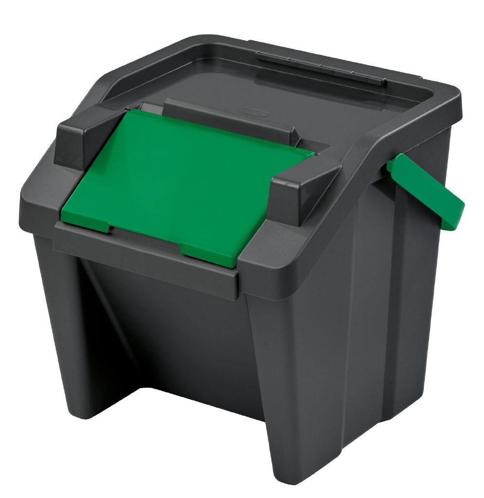 PATTUMIERA MODA 30L CON MANICO VERDE PATTUMIERA MODA 30L CON MANICO VERDE