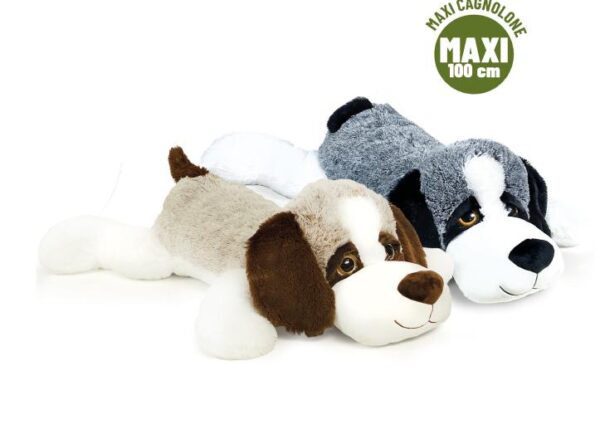 CANE STESO L100CM C/OCCHIONI 2 COL.ASS. 25240