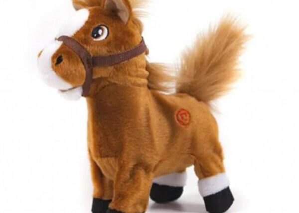 CAVALLO C/VERSO E CAMMINA IN OBOX L23XH27 CM ART.25490