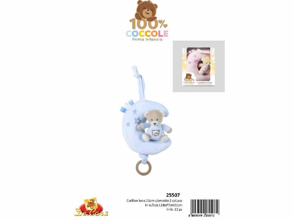 COCCOLE LUNA CARILLON 20CM CARDBOARD H25XL16CM ART.25507 COCCOLE LUNA CARILLON 20CM CARDBOARD H25XL16CM ART.25507