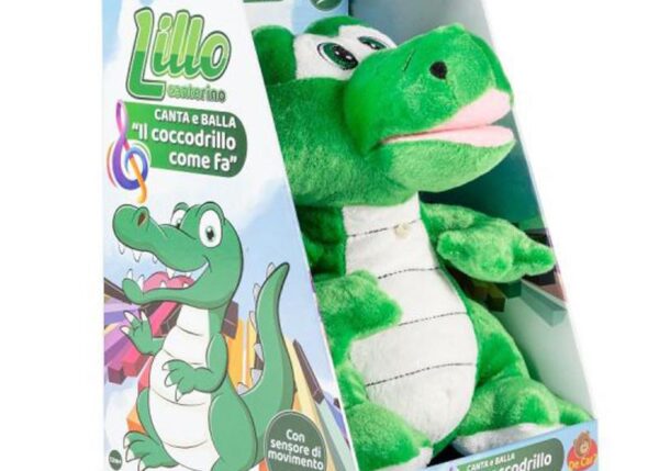LILLO IL COCCODRILLO COME FA OBOX L20XH31XP20CM ART.25595
