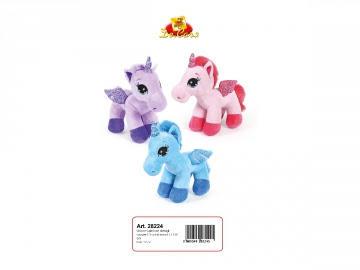 UNICORNI H23CM GLOW IN THE DARK CON ALI ART.25709