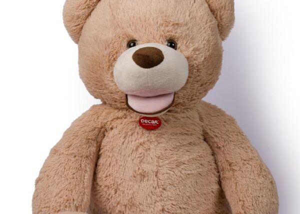 ORSO BEIGE 100CM ZAMPE RICAMATE ART.26879