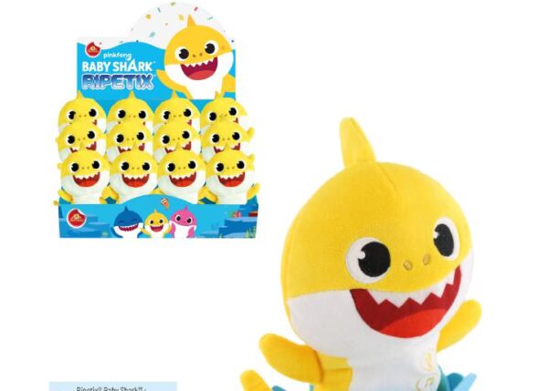 BABY SHARK RIPETIX 20CM C/CANZONE ART.27572