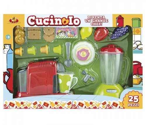 SET FRULLATORE/MACCHINA CAFFE 25PZ WBOX L50XH35CM ART.37141