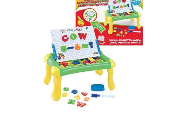 LAVAGNA MAGNETICA NUME E LETT H30 X L33 CM ART.37244