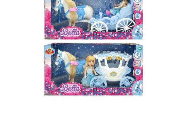 CARROZZA C/BAMBOLA E ACCESSORI H20 X L37 CM ART.37251