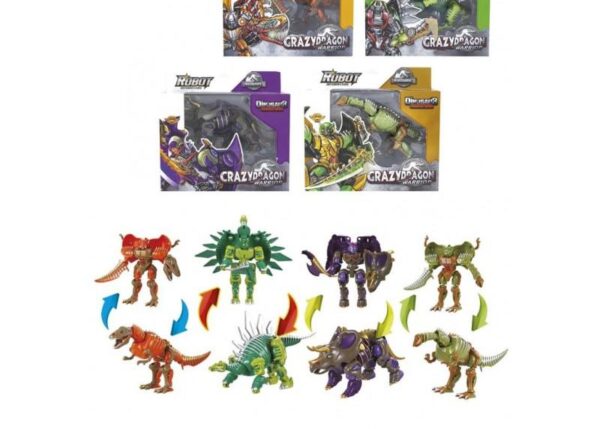 DINOSAURI TRASFORM 4 ASS. IART.37303