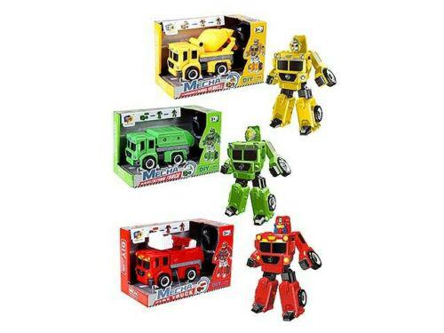 ROBOT TRASFORMABILI IN MEZZI LAV 9ASS OBOX H13XL21 ART.37356