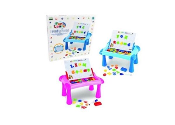 TAVOLINO LAVAGNA MAGNETICA 2COL. ASS. OBOX ART.37464