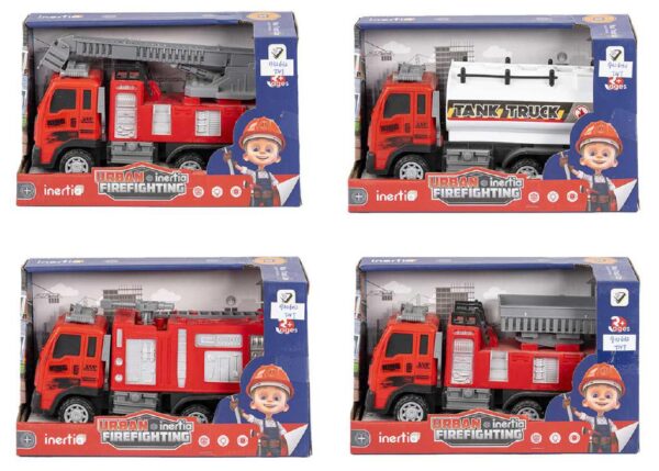 MEZZI POMPIERI A FRIZIONE 4 ASS. ART.37509