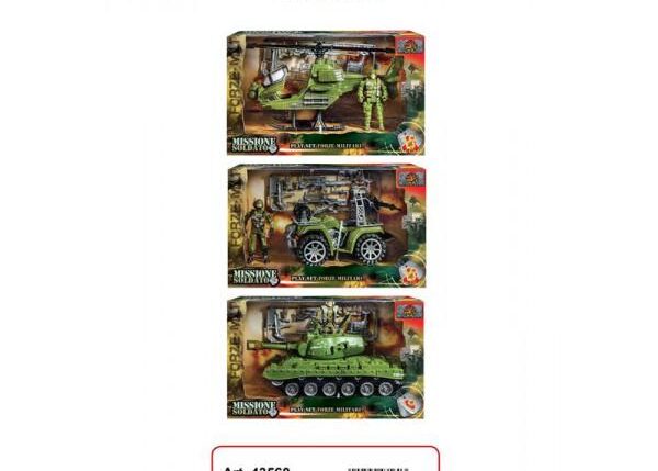 SET MILITARE 3ASS C/ACC WBOX H17XL28CM ART.43560