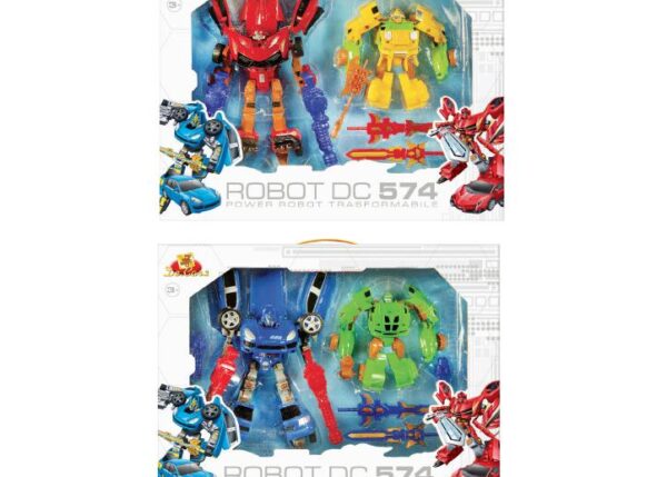 ROBOT TRANSFORMER 2ASS. ART.43574
