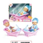 BEBÃˆ 22CM CON BAGNETTO 2 ASS. ART.44011