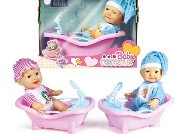 BEBÃˆ 22CM CON BAGNETTO 2 ASS. ART.44011