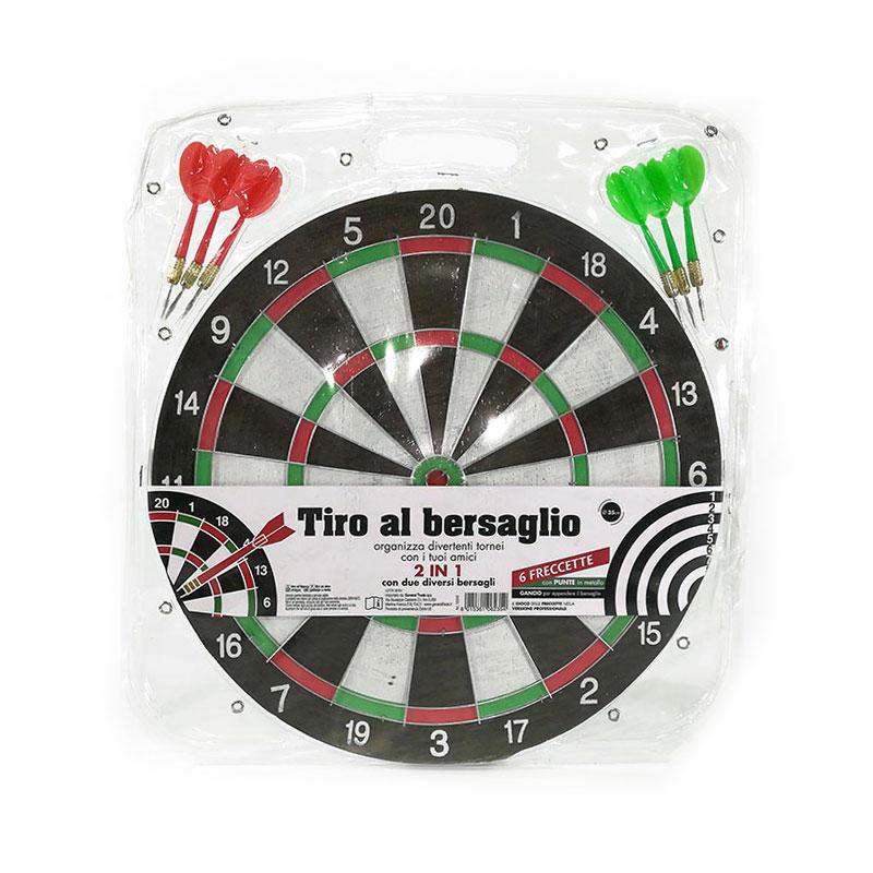 TIRO AL BERSAGLIO 2 IN 1 C/6 FRECCETTE ART.122243 TIRO AL BERSAGLIO 2 IN 1 C/6 FRECCETTE ART.122243