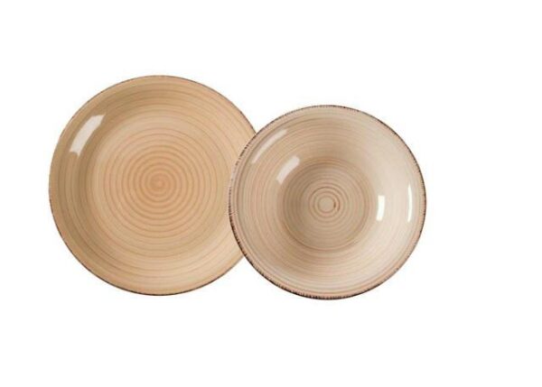 SERVIZIO TAV. 12PZ GOTHA BEIGE ART.540106