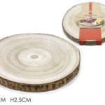 TAGLIERE TONDO LEGNO Ã˜27CM ART.635761