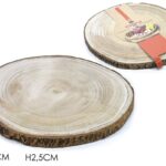 TAGLIERE TONDO LEGNO Ã˜33CM ART.635762