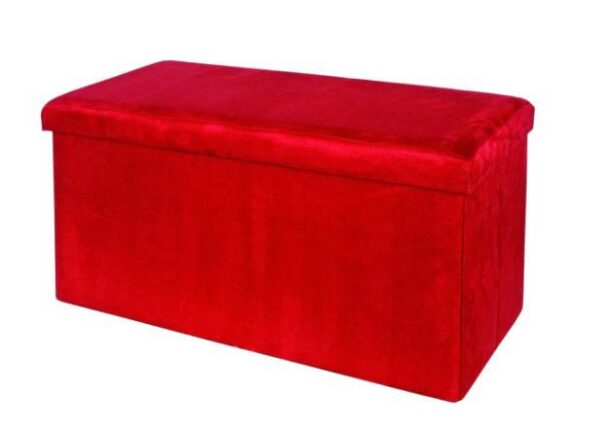 POUF RICHIUDIBILE 76X38 CM BORDEAUX ART.639710