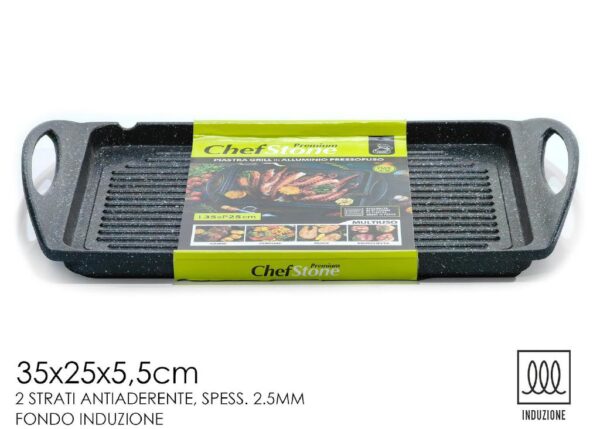 BISTECCHIERA INDUZ. 35X25CM ART.640420