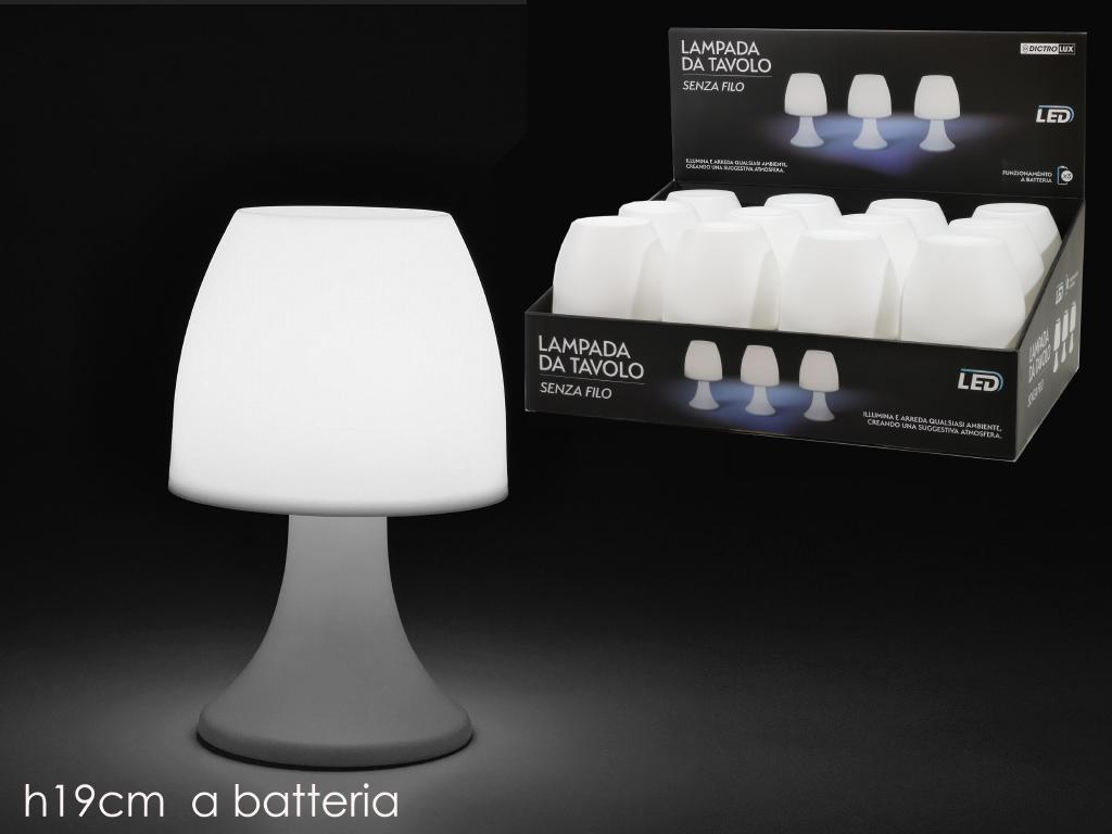 LAMPADA DA TAV. BIANCA ART.600124 LAMPADA DA TAV. BIANCA ART.600124