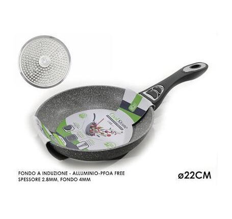 PADELLA COOKSTONE 22CM INDUZIONE GRIGIO ART.652403