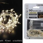 LUCI 90 LED GHIRLANDA 4.5MT E 30FL B.CALDO ART.405826
