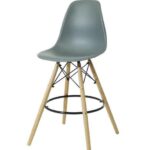 SGABELLO 46X55.5XH107.5CM GRIGIO ART.697324