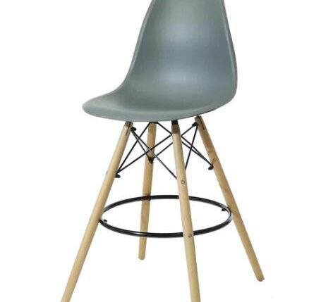 SGABELLO 46X55.5XH107.5CM GRIGIO ART.697324