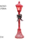 LANTERNA ROSSO C/FIOCCO 155CM C/LUCE ART.455545