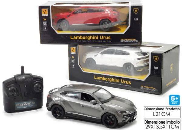 LAMBORGHINI URUS R/C 3ASS SCALA 1:24 ART.114035