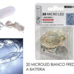 FILO 20 MICROLED B/O BIANCO FREDDO ART.405830