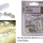 FILO 20 MICROLED B/O BIANCO CALDO ART.405831