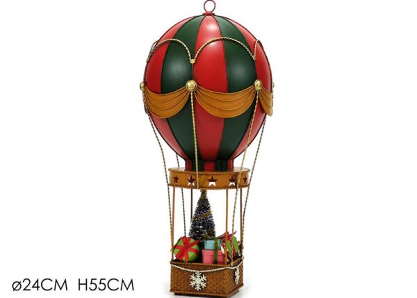 MONGOLFIERA APP.C/DEC.NAT. H55CM ART.477606