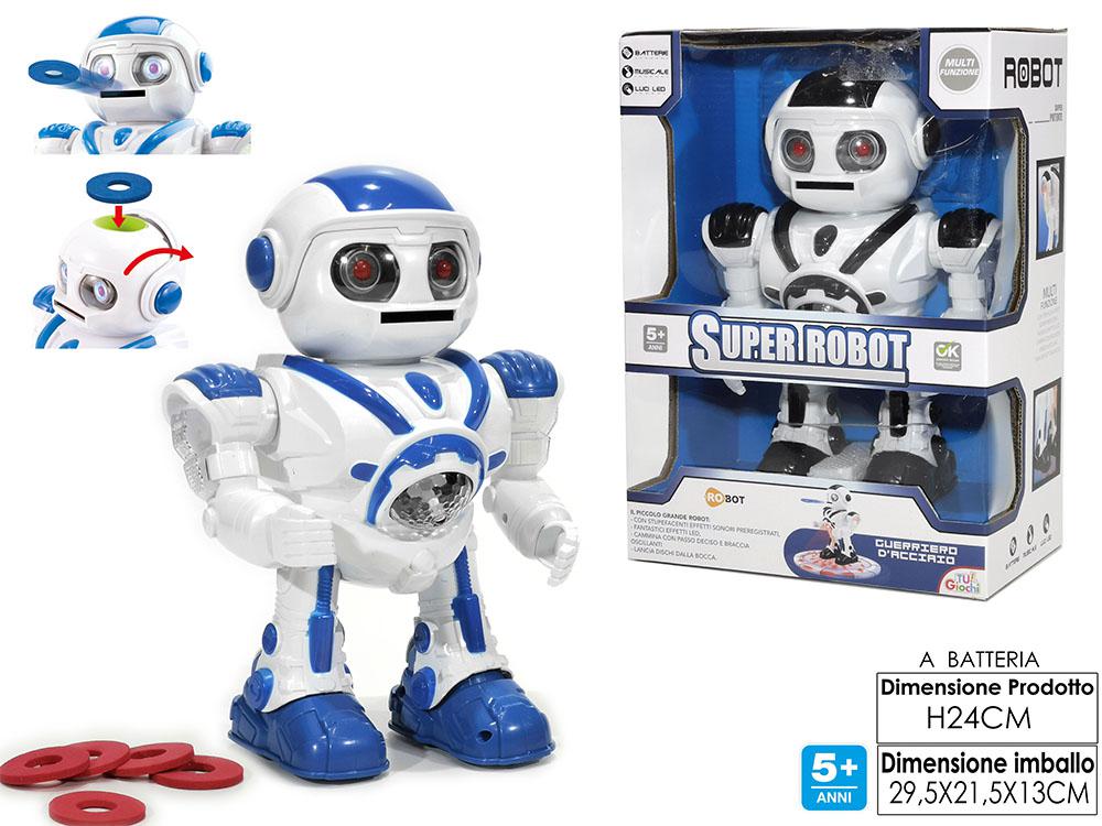 ROBOT SUPER B/O LU/SUONI 2 ASS ART.102157 ROBOT SUPER B/O LU/SUONI 2 ASS ART.102157