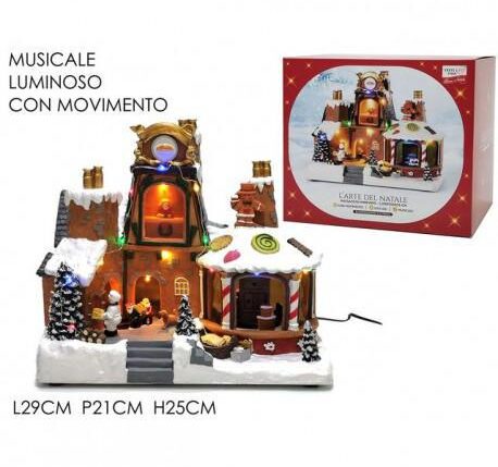 AMBIENTAZIONE NATALIZIA LU/MOV ART.432323